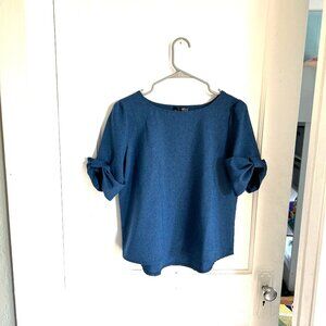 Miracle Closet  Blue Blouse